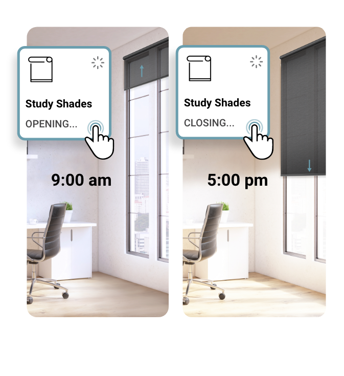 motorised blinds - smart home collection - smart shade position prediciton